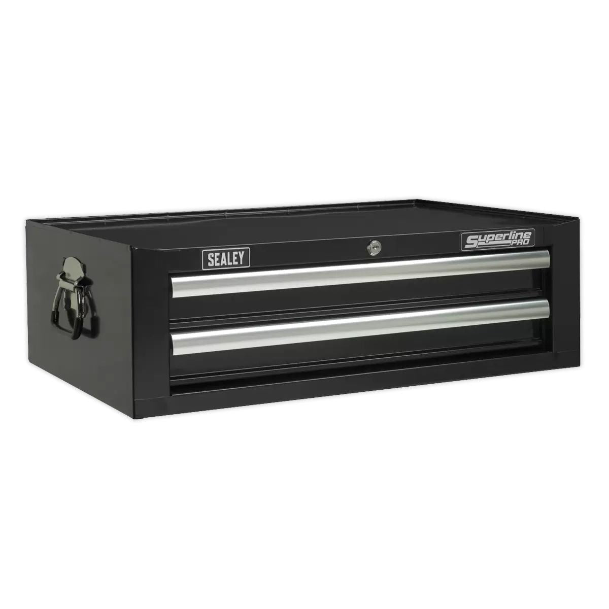 Sealey TBTPCOMBO2 Tool Chest Combination 14 Drawer with Ball Bearing Slides Black & 446pc Tool Kit