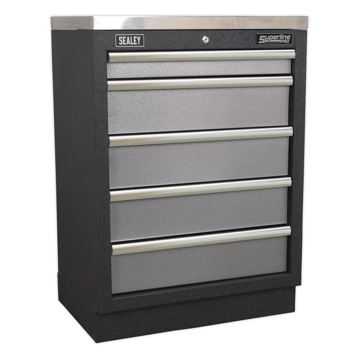 Sealey APMSSTACK17SS Superline PRO 4.9m Storage System Stainless Worktop