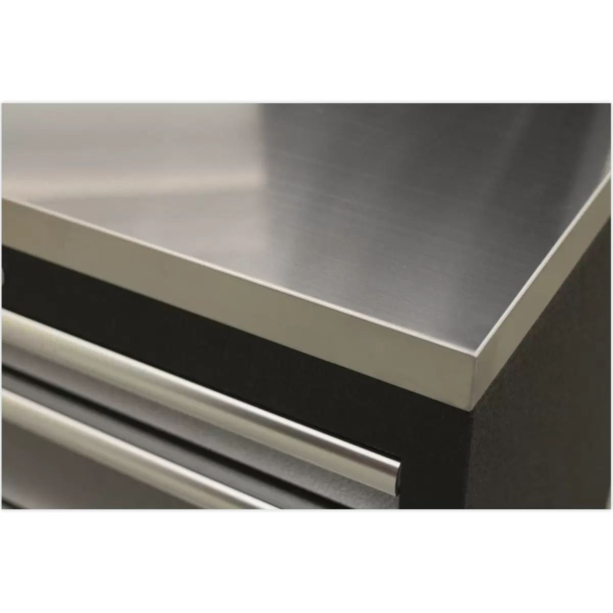 Sealey APMSSTACK17SS Superline PRO 4.9m Storage System Stainless Worktop