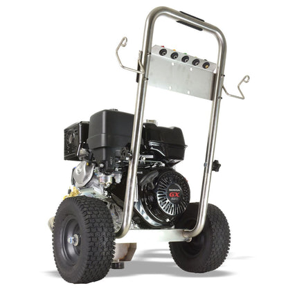 V-TUF GB130 15L/min Industrial 13HP Gearbox Driven Honda Petrol Pressure Washer 3630psi & 250Bar