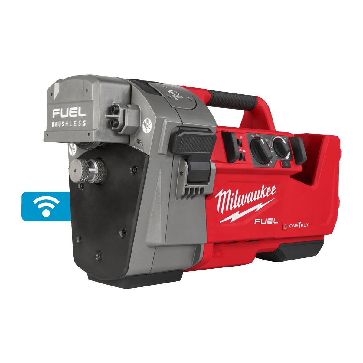 Milwaukee M18FRGRO114-0C 18V M18 FUEL Brushless Roll Groover With 1 x 12.0Ah Battery Charger & Case