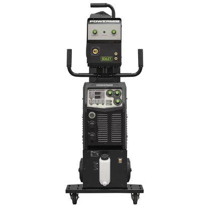 Sealey POWERMIG500Wi 500A Professional Gas/Gasless MIG/TIG/MMA Inverter Welder with Portable Wire Feeder & Water Cooler 400V/3ph