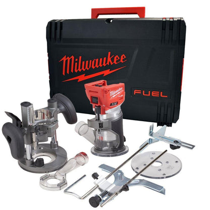 Milwaukee 18V 19 Piece Combo Kit with 5 x Batteries & Charger & Accessory Set M18T4TKIT-4601