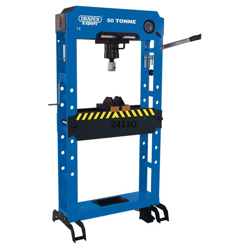 Draper PFP/50 Expert Pneumatic/Hydraulic Floor Press 50 Tonne 35582