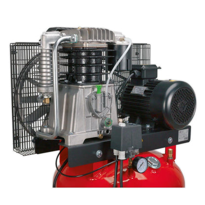 Sealey SACV52775B 270L Vertical Belt Drive Air Compressor 415V/32A