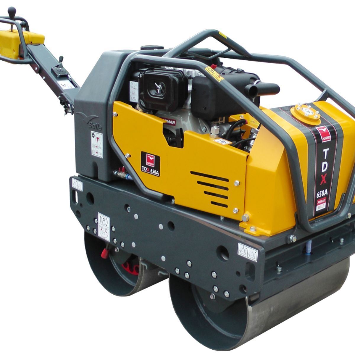 Belle 650AYGRY4 TDX 650A Twin Drum Roller Efficient & Durable Compaction for Construction Projects