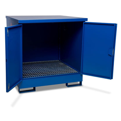 Armorgard DB4 DrumBank 4 Drum Storage Unit 1420mm x 1360mm x 1290mm Secure and Durable Storage