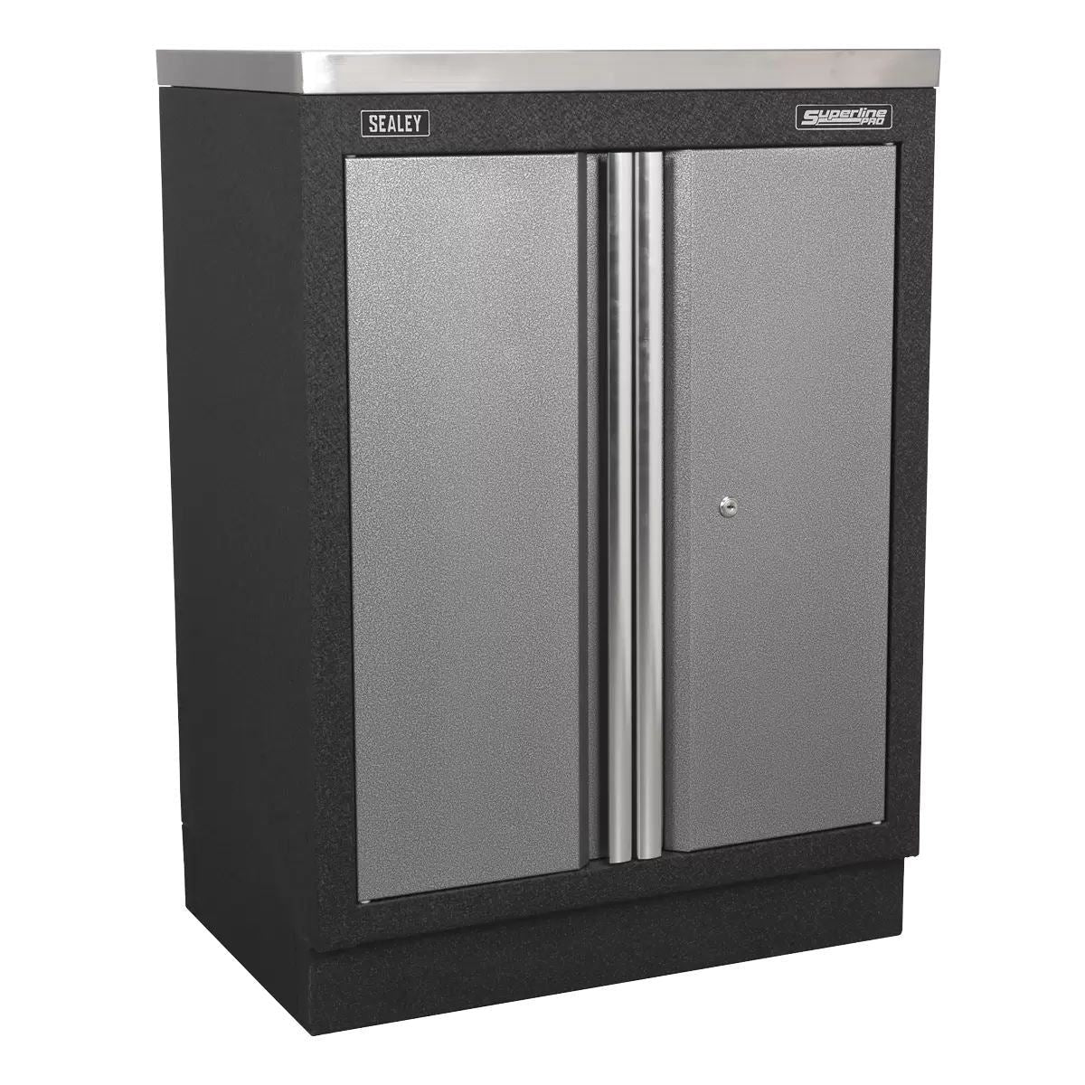 Sealey APMSSTACK17SS Superline PRO 4.9m Storage System Stainless Worktop