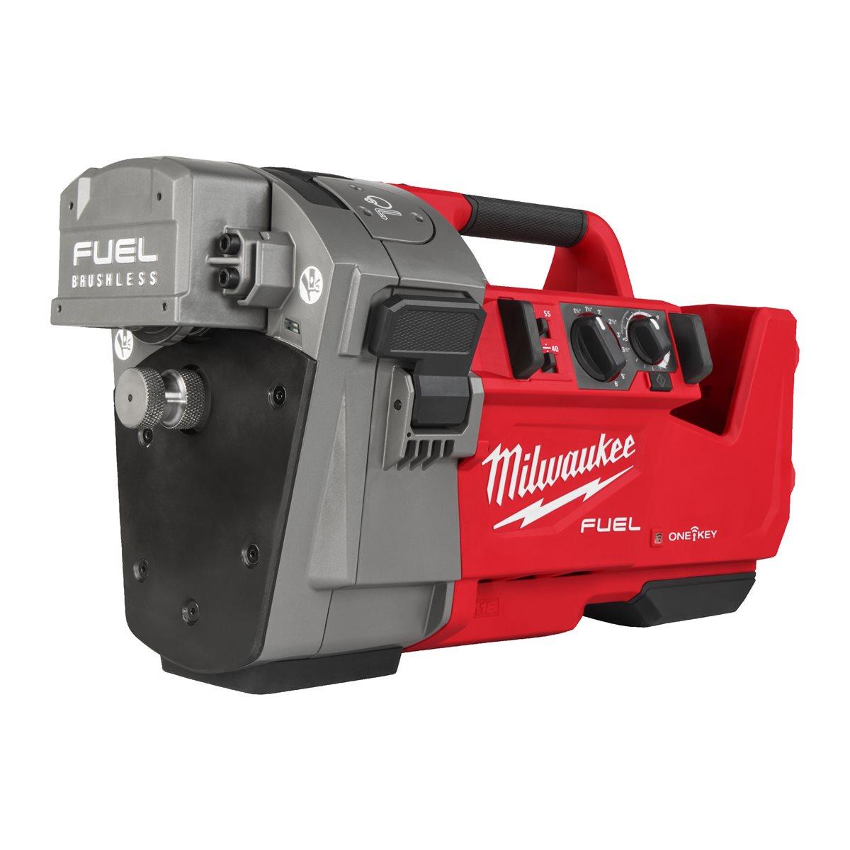 Milwaukee M18FRGRO114-0C 18V M18 FUEL Brushless Roll Groover With 1 x 12.0Ah Battery Charger & Case