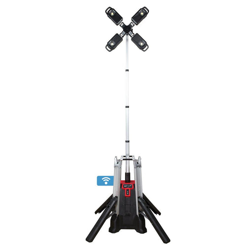 Milwaukee MXFTL-801 110V MX FUEL Tower Light 27000 Lumens with 1 x Forge 8.0Ah Battery 4933502174