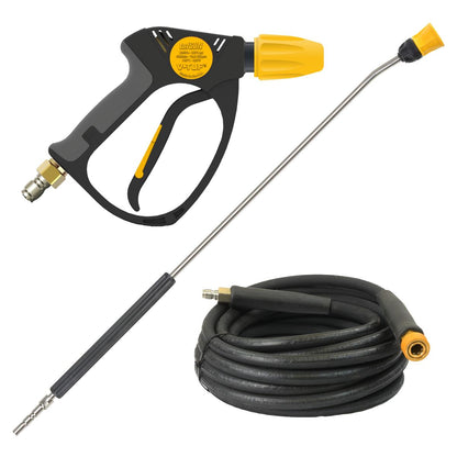 V-TUF RAPIDSSC415V-20015 15L/min All-Stainless Industrial Mobile Pressure Washer 3000psi & 200Bar