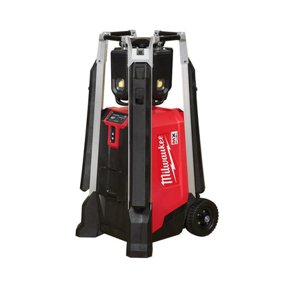 Milwaukee MXFTL-801 110V MX FUEL Tower Light 27000 Lumens with 1 x Forge 8.0Ah Battery 4933502174